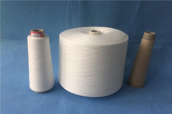 Polyester-industrielles Garn 100%/ein verdrehendes Garn-rohes Weiß mit hochfestem