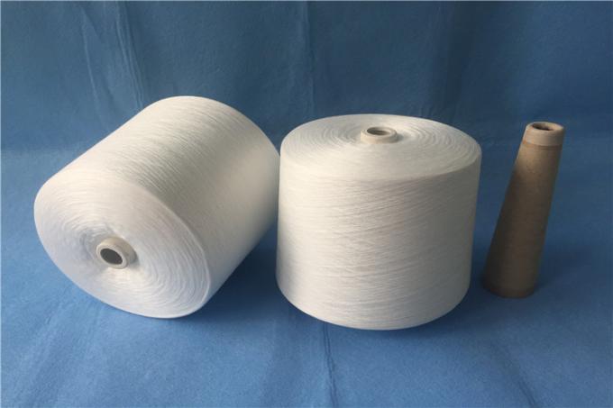 Polyester-industrielles Garn 100%/ein verdrehendes Garn-rohes Weiß mit hochfestem