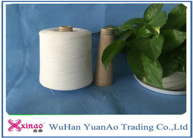 Wear Resistant 100 Ring Spun Polyester Yarn With Paper Cone , 60/2 / 60/3 Type