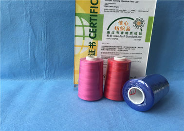 Gefärbter Polyester-Kern spann Faden mit der 100% gesponnenen hochfesten Polyester-Kurzfaser