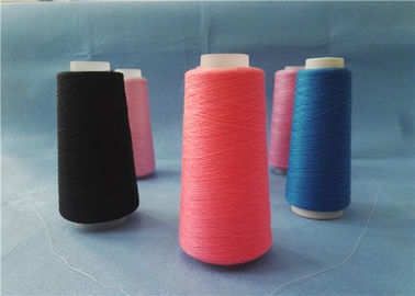 Gesponnenes Polyester-Garn 40s/2 auf Kunststoffrohr, gefärbtes Polyester-Garn 100%