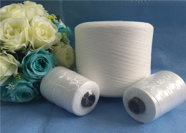 Aufbereitetes gesponnenes Garn des Weiß-100 Polyester, Polyester-Webgarn anti- Pilling