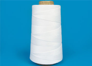 China 100% gesponnener Polyetser-Taschen-schließend Faden 10s | rohes Weiß 20s mit hochfestem Polyester-Garn fournisseur