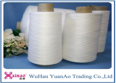 China Rohes weißes Polyester Kitting spann der hohen Hartnäckigkeits-402 Garne mit Polyester Yizheng-Faser 100% fournisseur