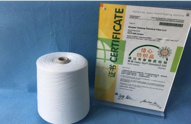 China Rohes Weiß 12/3 100 PCT-Polyester spann Garn für Nähgarn 1.33D× 38mm fournisseur