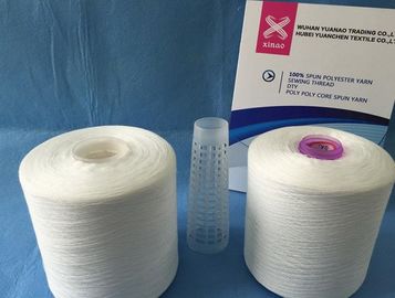 China Hochfestes 30/2 Kunststoffrohr-Kegel-Ring gesponnenes Polyester-Garn fournisseur
