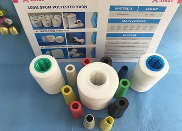 100% Ring Spun Polyester Yarn for Weaving / Knitting 20/1 30/1 40s/1 50/1