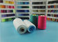 Rohe weiße gesponnenes Polyester-Garn Dyeable 100 für Nähgarn mit Jungfrau-Material fournisseur