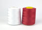 Hoher Hartnäckigkeits-Ausgangstextilring spann Polyester-Nähmaschine-Faden 100% fournisseur