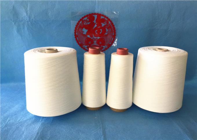 40/2 50/3 halb stumpfes 100 Polyesternähgarn/industrielle Polyester-Garn-ROHE weiße Farbe