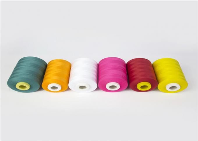 Hoher Hartnäckigkeits-Ausgangstextilring spann Polyester-Nähmaschine-Faden 100%