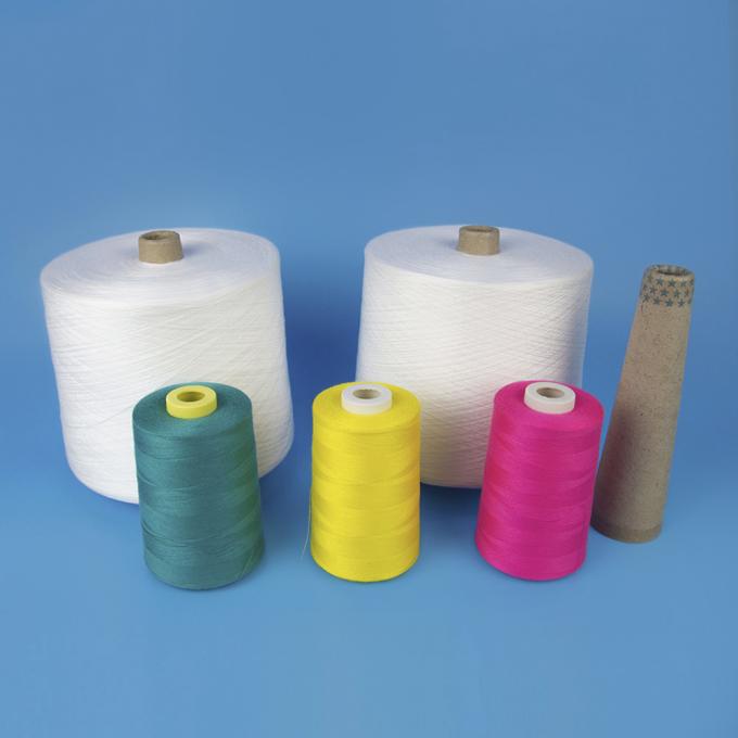 Hohes Hartnäckigkeits-Polyester 100% 40/2 50/2 60/2 Ring gesponnenes nähendes Garn für Nähmaschine